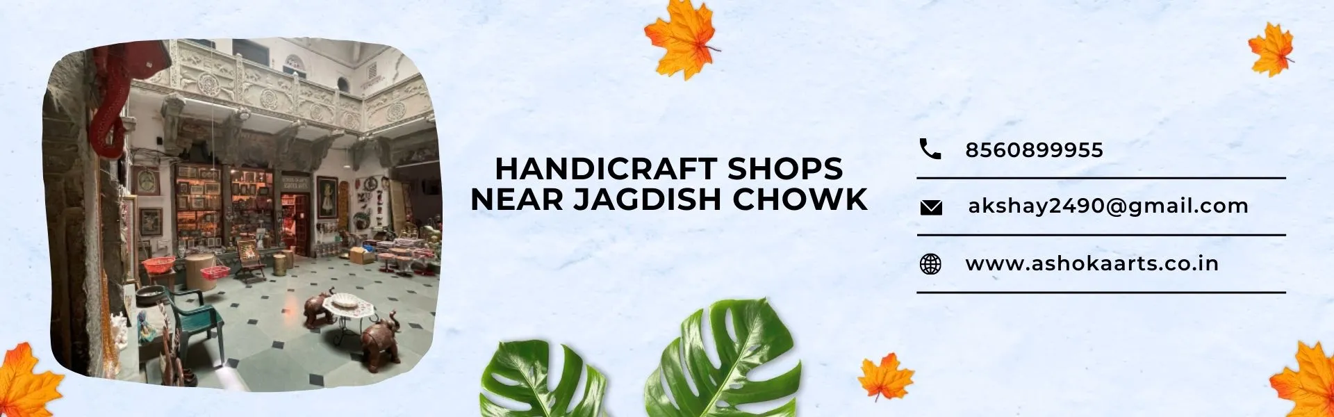 Handicraft Shops Near Jagdish Chowk
