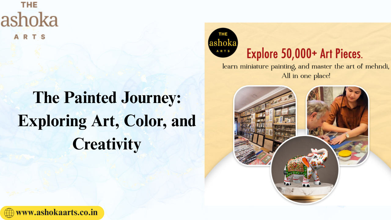 The Painted Journey Exploring Art Color Creativity